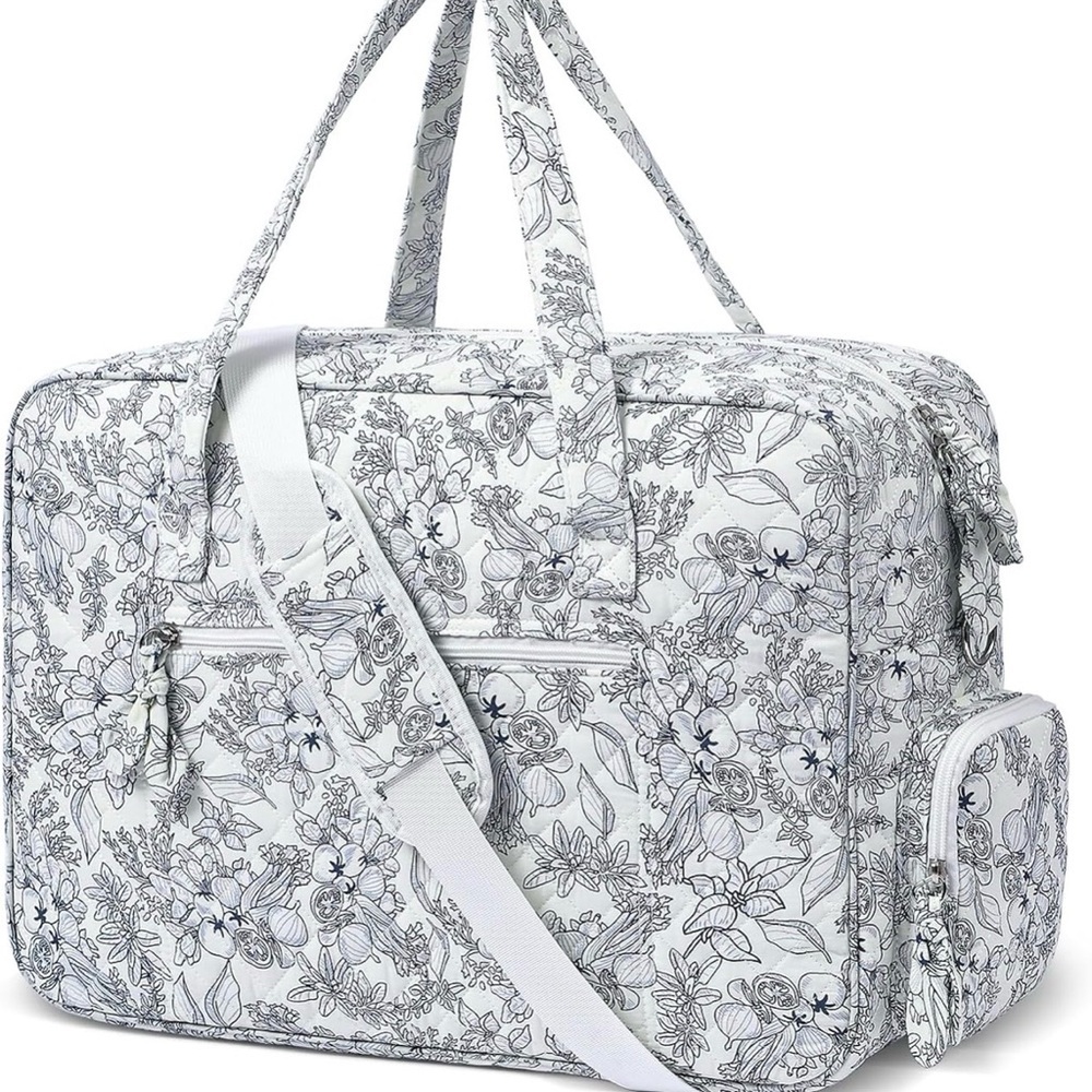 Quilted Duffle Bag for Women - Picture 1 of 6